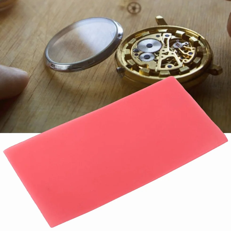 10 hojas de cera para placa base roja, cera para tallar joyas, para joyeros, escultores y aficionados (1.3mm)