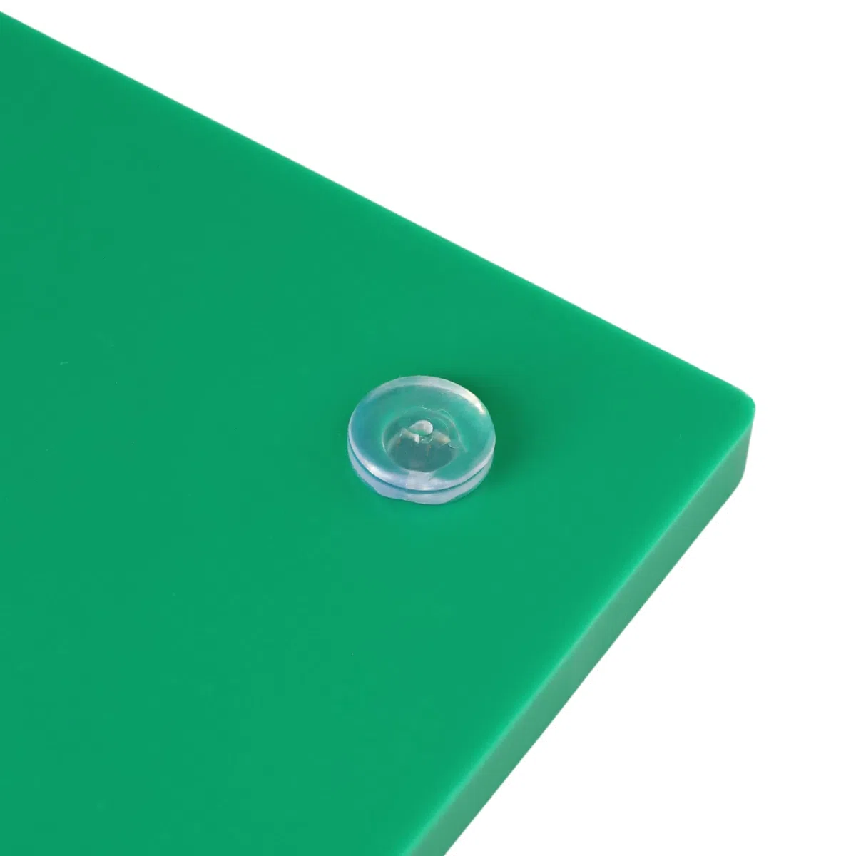 CHEFZOCO Tabla de corte profesional, Tabla de picar, Tabla de cocina, Tabla para alimentos, Tabla antibacteriana, Polietileno, No deja sabor ni olor, Antibacteriana, 30 x 20 x 1.5 cm, Verde