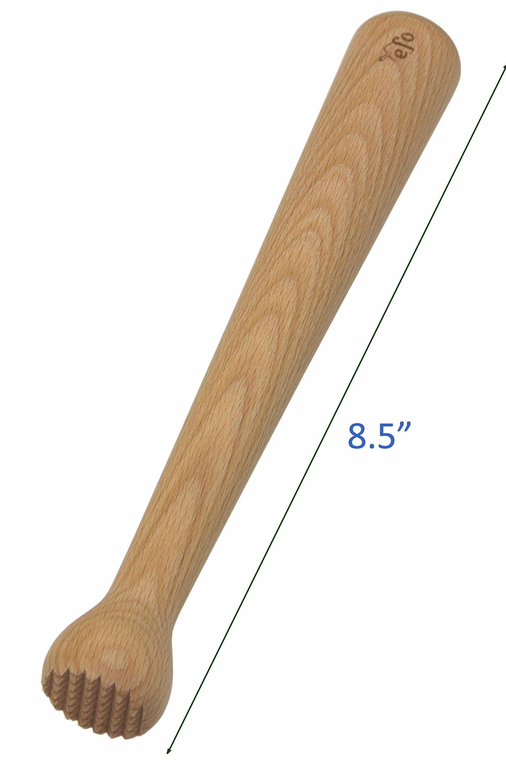 efo Mortero de madera para cócteles – Trituradora de hielo de madera duradera – Elegant herramienta de barra de mortero Mojito – Mortero para cócteles – Herramienta de cocina para ajo aguacate hierbas