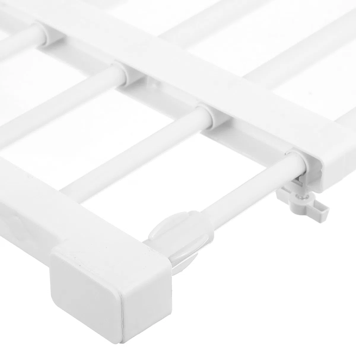 CANIGHT Estante Extensible para Armario Separadores Ajustables, Organizador de Ropa y Almacenamiento Multifuncional para Cocina y Baño, 30-40 Cm de Largo y 24 Cm de Ancho