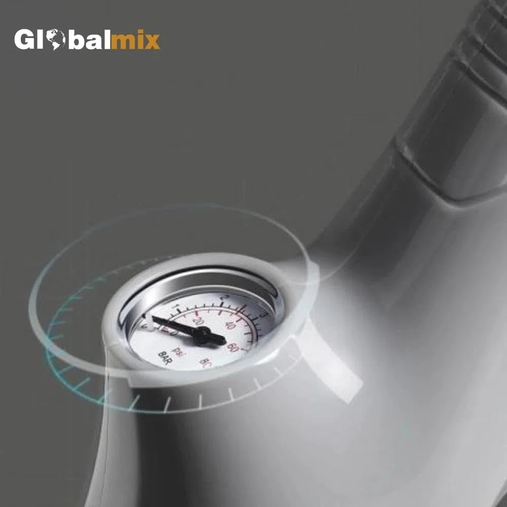 Globalmix Desatascador de tuberías a presión, desatascador de inodoros, desatascador de tuberías Profesional, Ventosa Fuerte, Limpiador de desagües con 3 ventosas Diferentes Limpieza de fregaderos
