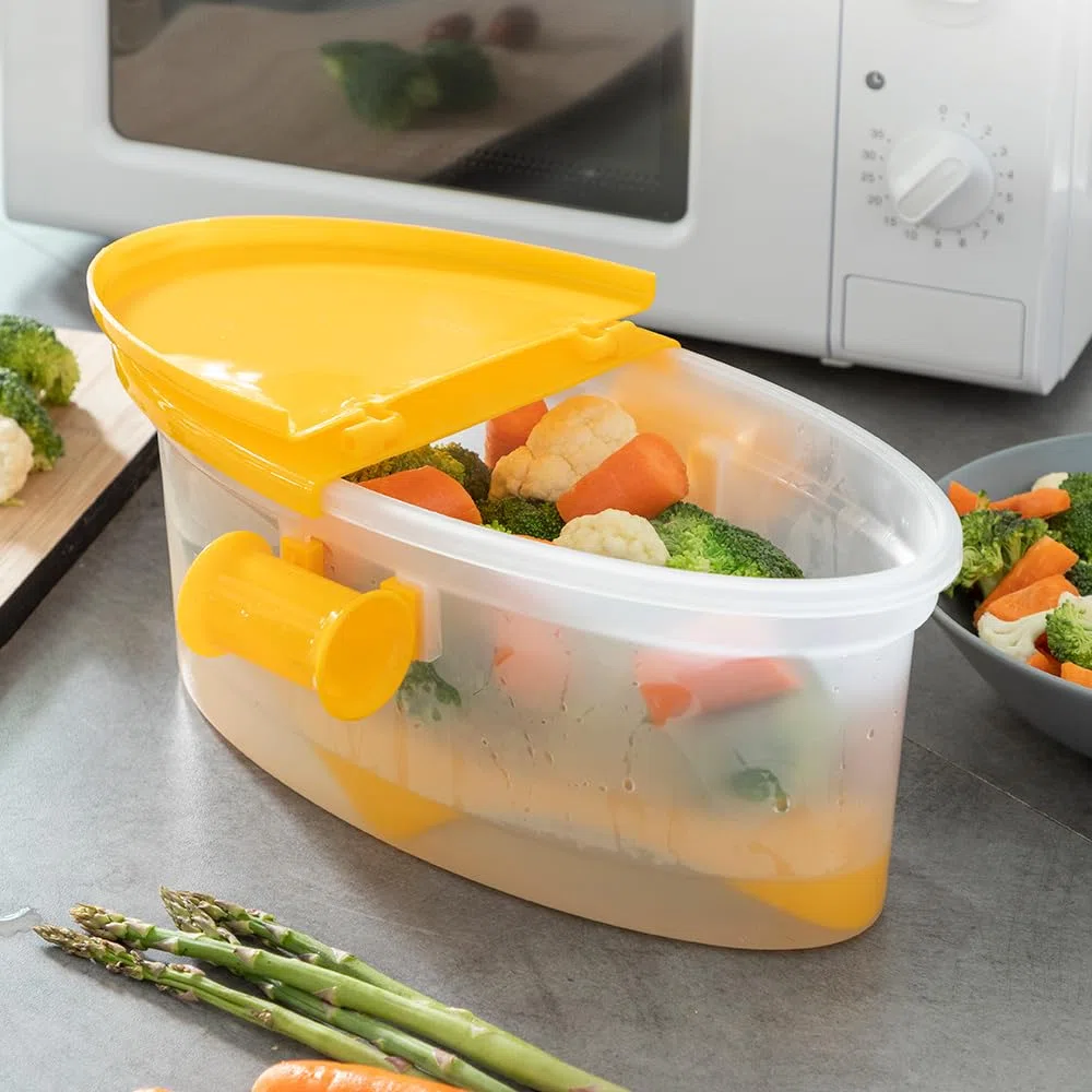 CUECEPASTA PARA MICROONDAS 4 EN 1 CON ACCESORIOS Y RECETAS PASTRAINEST V0103301 INNOVAGOODS