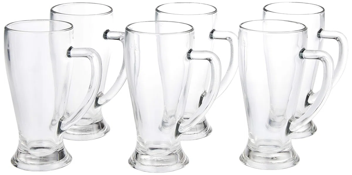 Bormioli Caja 6 Jarras Cerveza 0,4 Baviera 51 CL Rocco