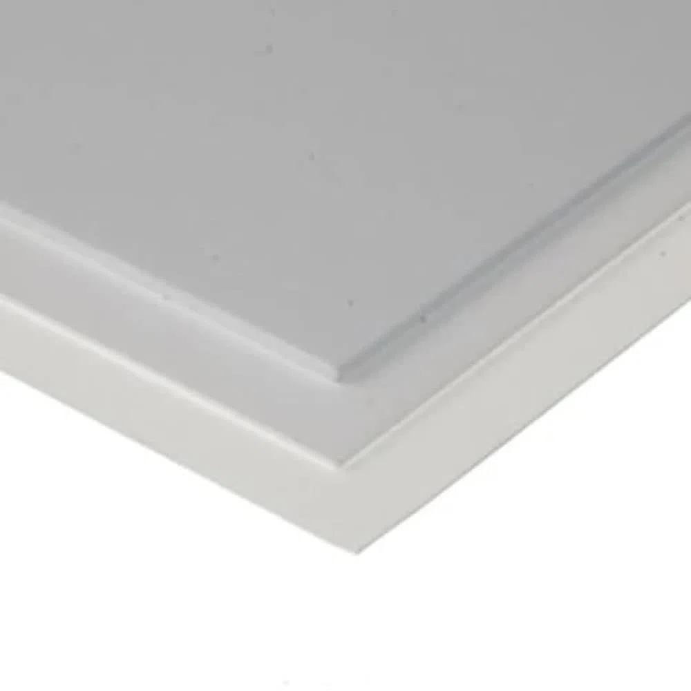 Evergreen Placa de poliestireno 9040 (Largo x Ancho), 300 mm x 150 mm, 1,00 mm, 2 Unidades, Color Blanco, S