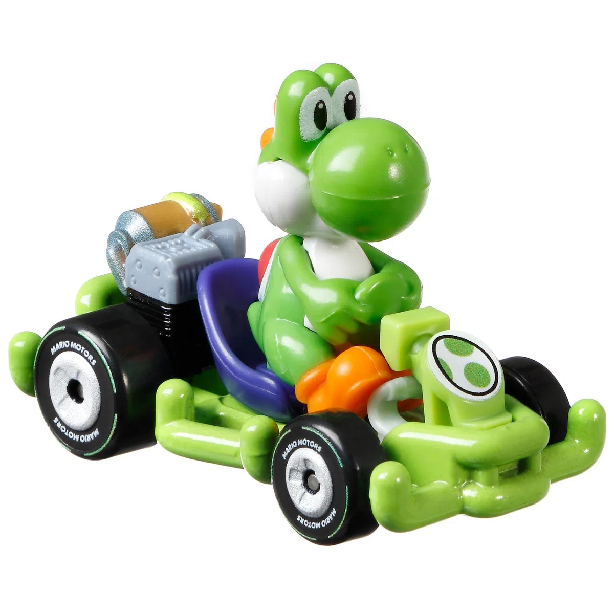 Hot Wheels DieCast Mario Kart Green [Yoshi] Tube Frame 1:64 Scale