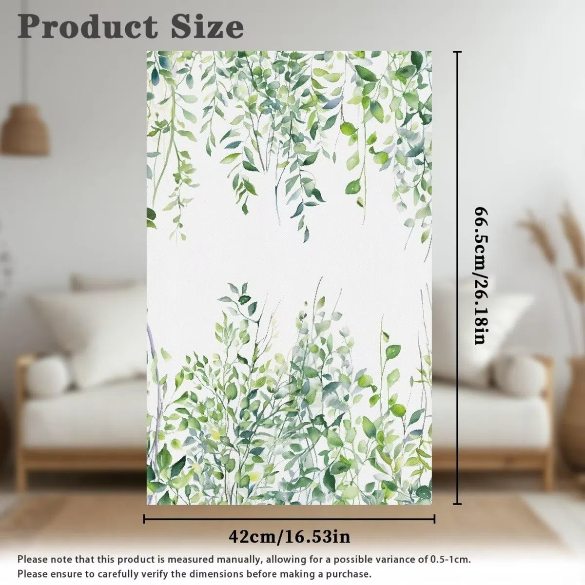 Funda protectora para reposacabezas reclinable con estampado de hojas verdes, funda antideslizante para reposacabezas de sofá, decoración del hogar