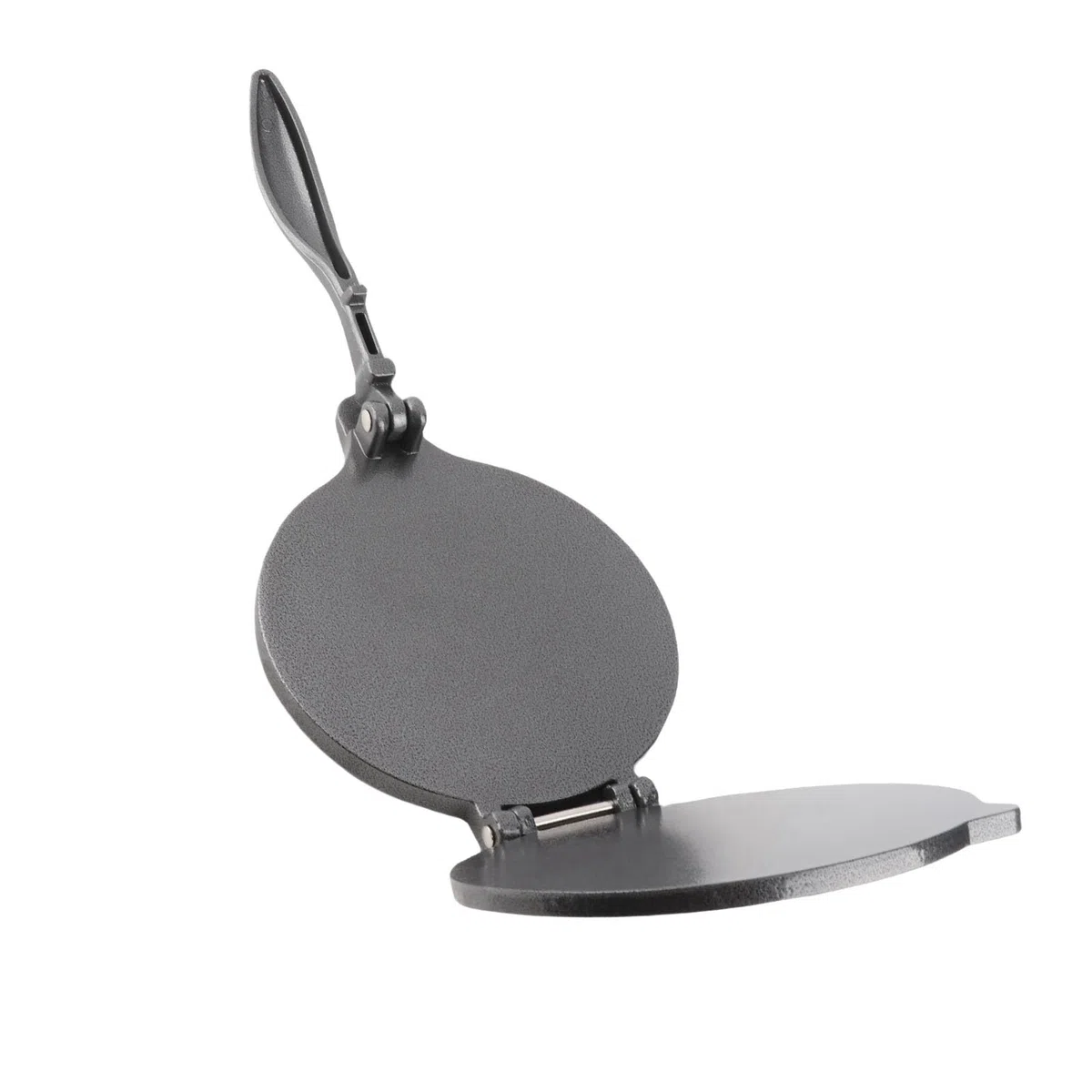 Prensa de tortilla DriKou, herramienta de prensado manual para hacer tortillas de aleación de aluminio para hacer hamburguesas de pastel de pizza (16cm negro)
