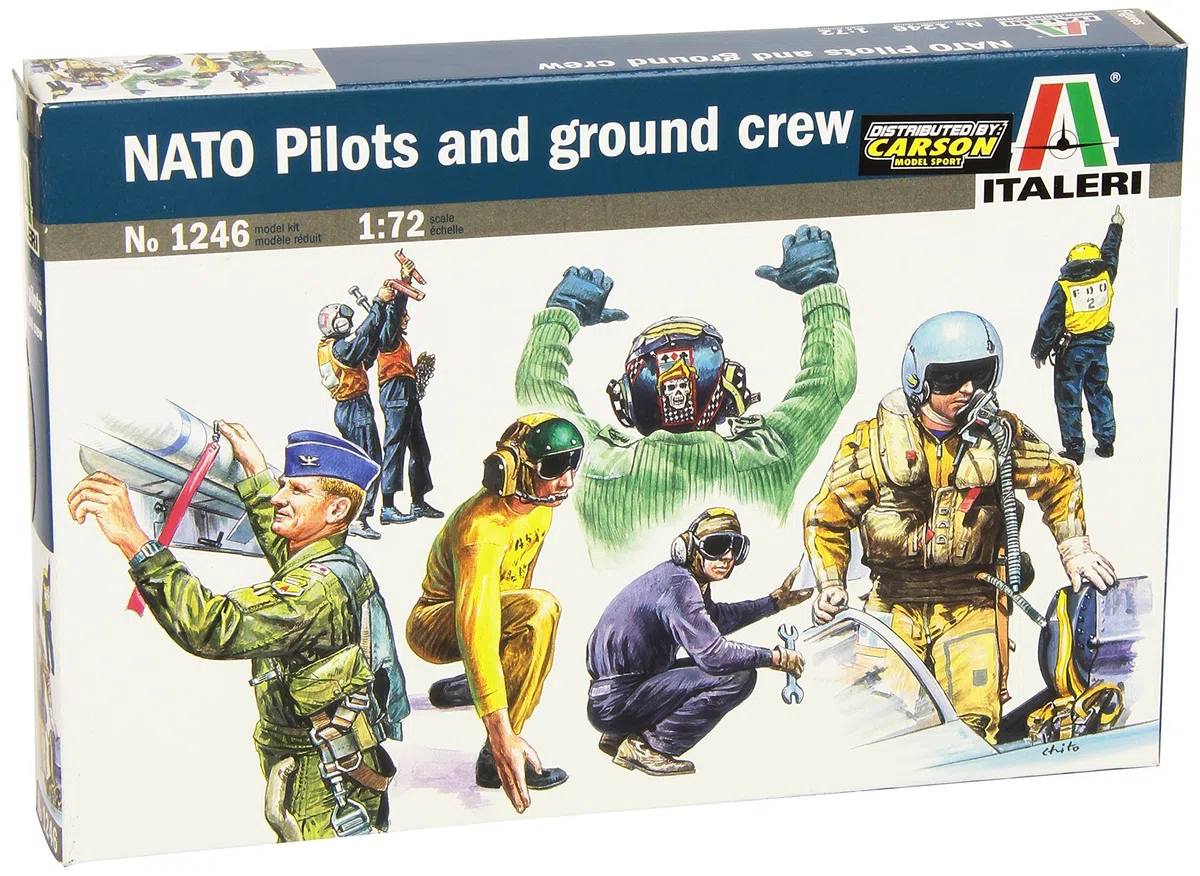 Italeri 1246S - Los Pilotos de la OTAN y Personal de Tierra