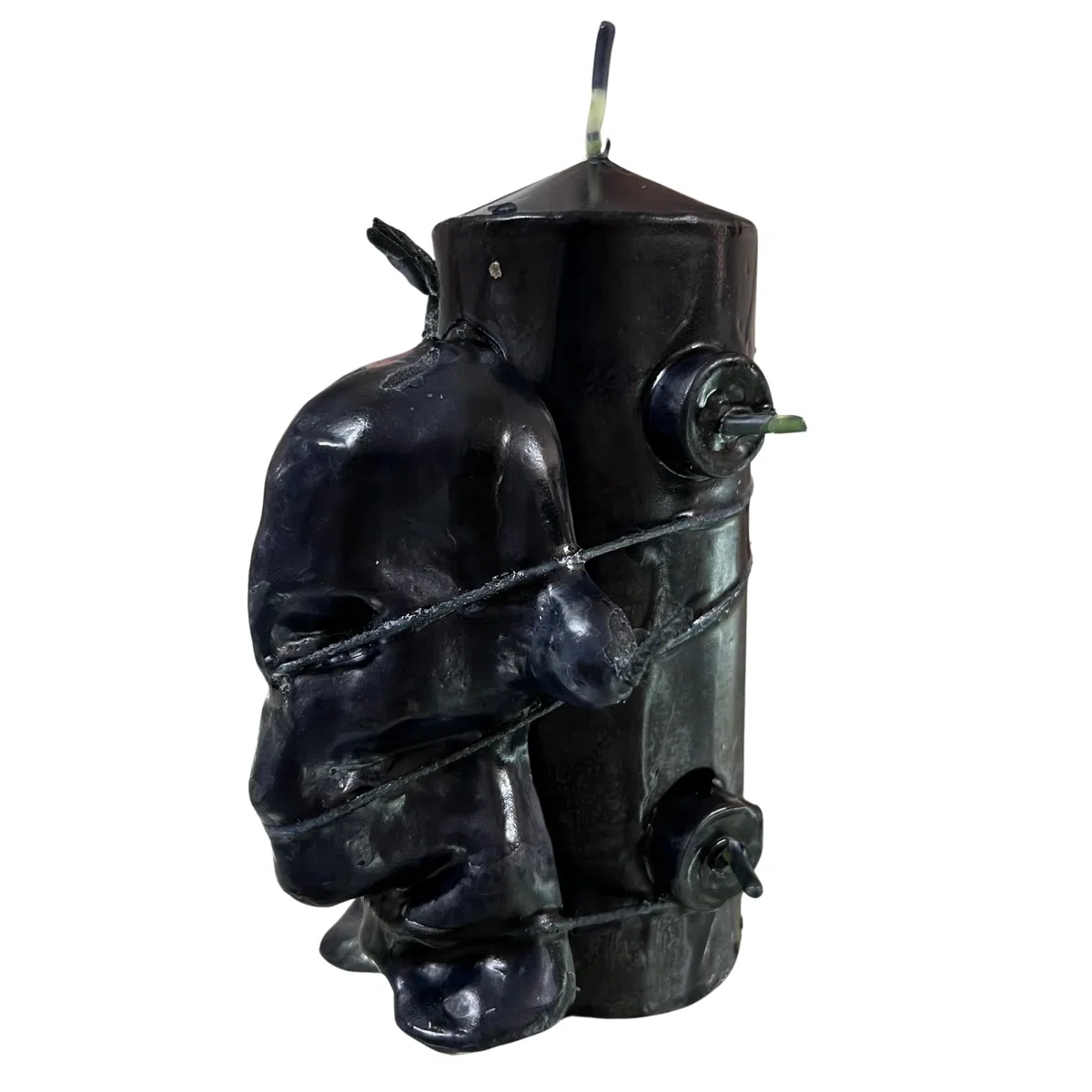 Ritual Revienta Macumba para Tumbar Trabajos | Poderoso Velón de 8 Mechas para Romper Maleficios, Mal de Ojo, Maldiciones, Magia Negra, Macumbas y Vudú | con Cono de Incienso e Instrucciones.