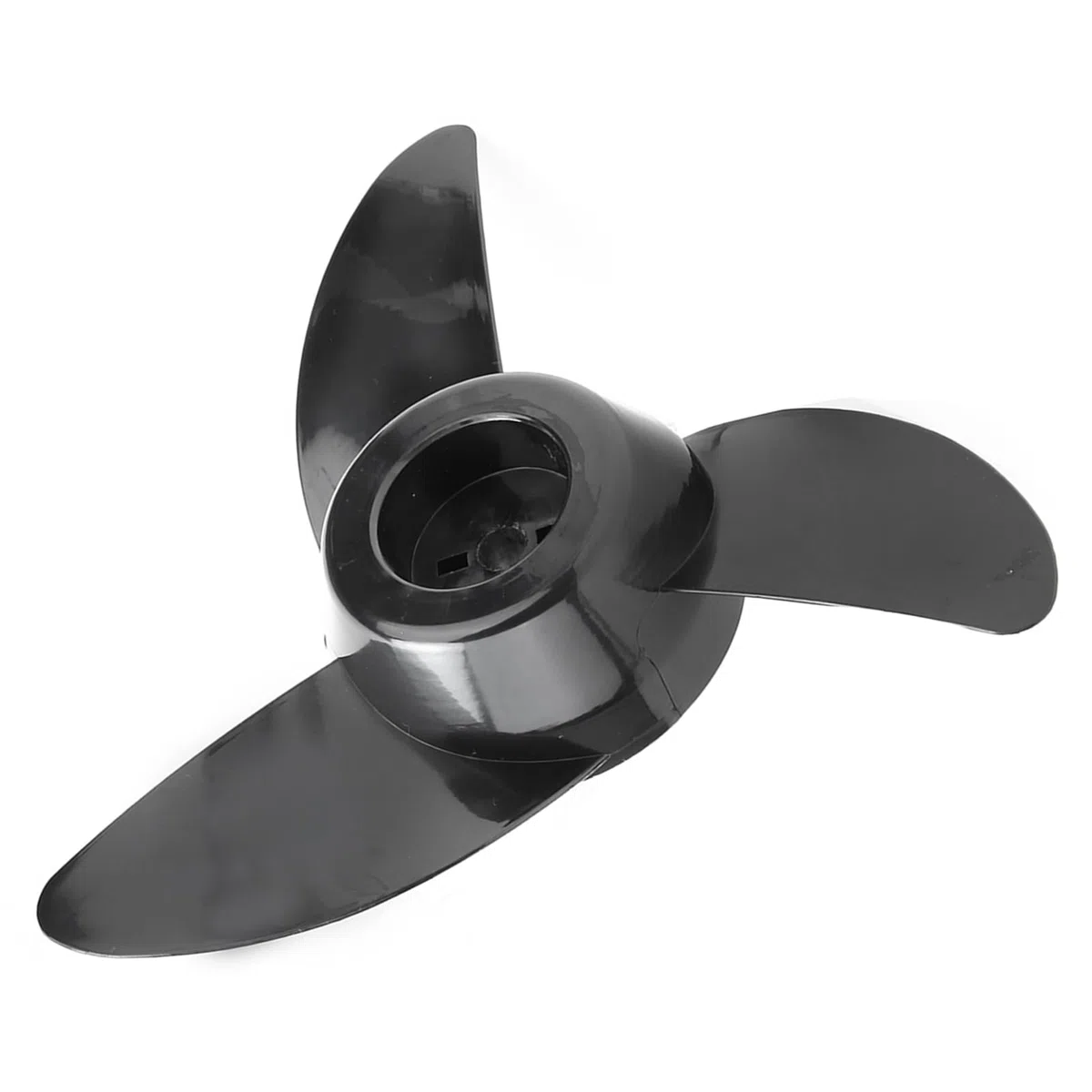 Hélice Externo eléctrico, 3 Cuchillas de hélice engrosar Piezas de plástico de plástico 12V 24 V para Accesorios de Motores de trolling