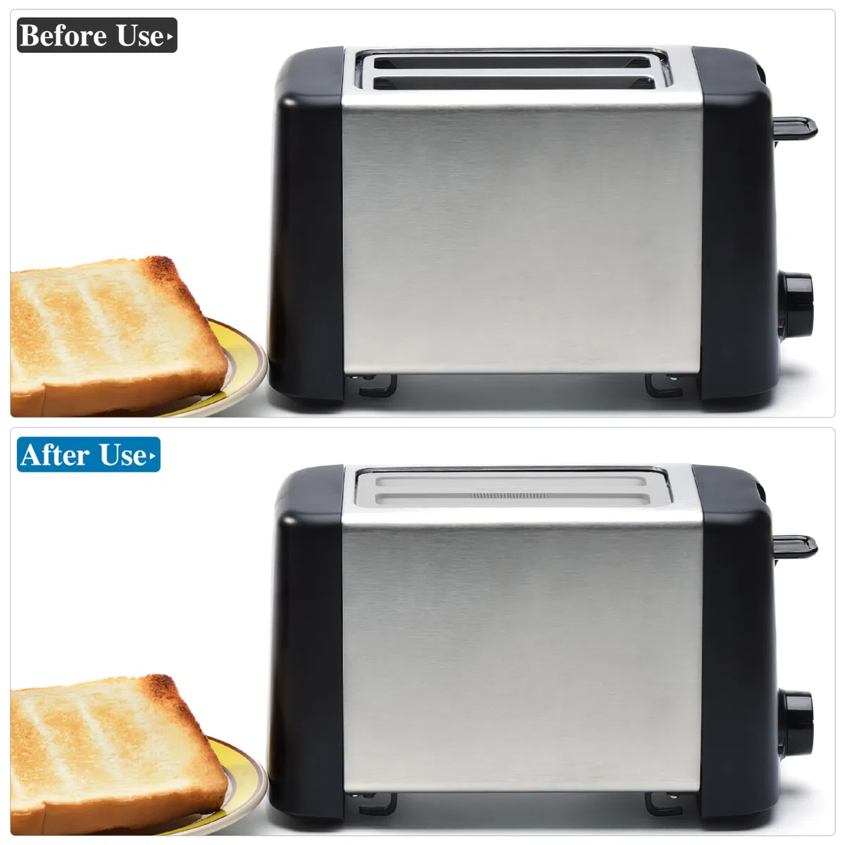 PRETYZOOM Cubierta de Silicona para Tostadora de 4 Ranuras, Tapa Protectora Resistente para Aparato de Cocina Larga Duración y Función Antipolvo