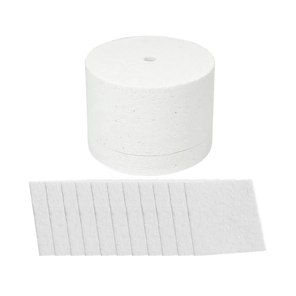 Horno de microondas de cerámica de 12 x 8,3 cm para principiantes, ecológico, profesional, para fusionar vidrio, kit de horno microondas