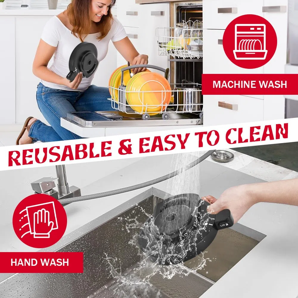 Tapa Exterior para Máquina de Hielo, Compatible con Ninja NC299AMZ/NC300/NC301 Series, Accesorio de Tapa de Repuesto Reutilizable, Libre de BPA y Apta para Lavavajillas (No Paddle)