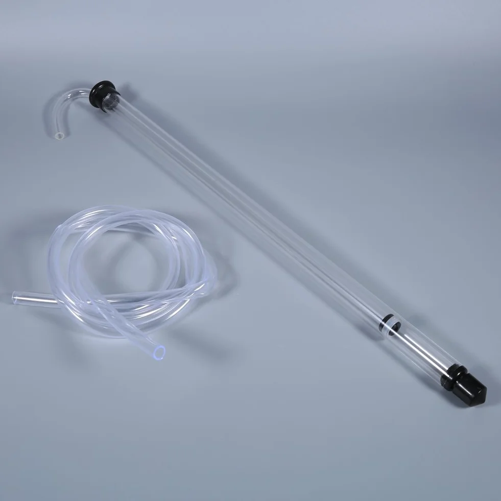 Yctze Sifón Automático Bastón de Trasiego para Cerveza Cubo de Vino Carboy Botella con Tubería Plástico Auto Sifón Cerveza Sifón Trasiego Bastón Vino Sidra Hacer Embotellado Siph