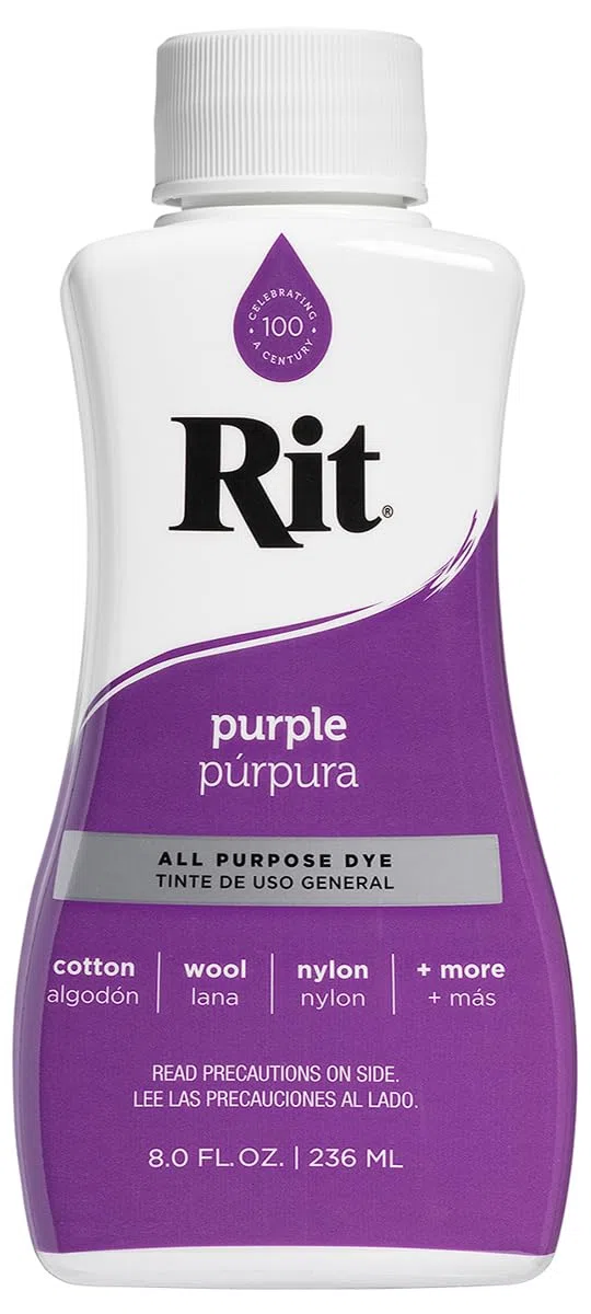 Rit - Tinte líquido multiusos morado, 236 ml