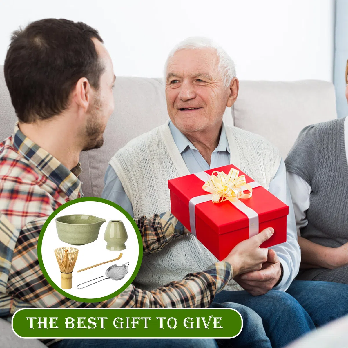 5 Piezas Matcha set, Cucharas de Matcha, Colador de Matcha, Batidor de Bambú, Cuenco de Matcha, Soporte de Cerámica para Batidor, Perfecto para Regalos de Las Fiestas