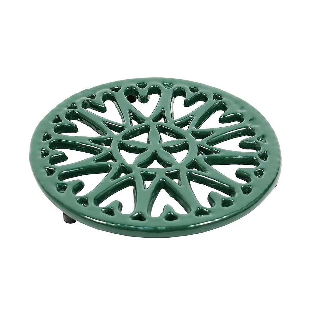 Minuteman International C-33GR 7-Inch Sunburst, Cast Iron Trivet