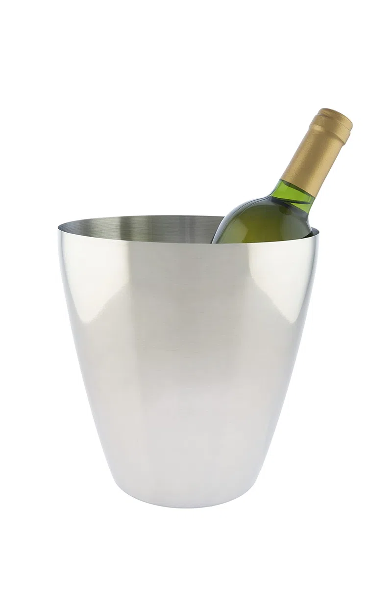Koala Spain Cubitera Acero Inoxidable, 1 Botella de Vino o Cava, 3 litros
