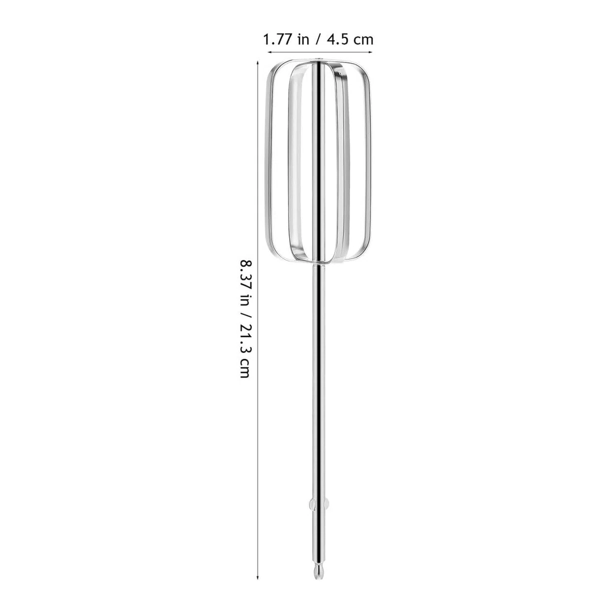 Accesorios Batidores para Batidora De Mano De Acero Inoxidable 304 Varillas Repuesto Compatibles con Taladros Eléctricos 4 Hojas para Batir Huevos Y Masa En Cocina Y Repostería