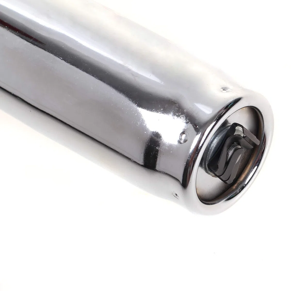TUKA Muelle de Gas para Silla de Oficina y Taburete, 200mm Cilindro, 260-380mm Longitud Total, Repuesto Cilindro Elevador de Gas, Resorte Amortiguador de Gas, Cromo, Plata, TKD5202-120