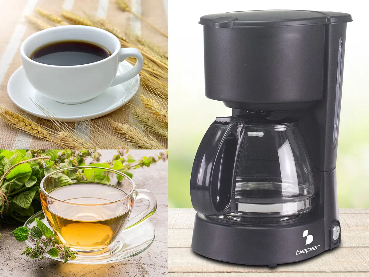 BEPER Cafetera Americana BEPER BC.060 Color Negro, 6 Tazas, de Goteo