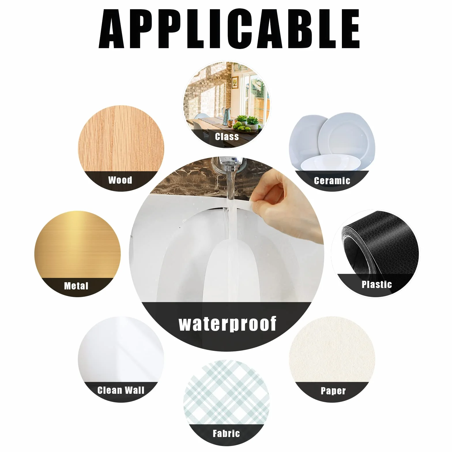 AIEX Plantillas de Números Reutilizables para Pintar Grandes, Plástico Números de Casa 10 Piezas para Tartas 0-9