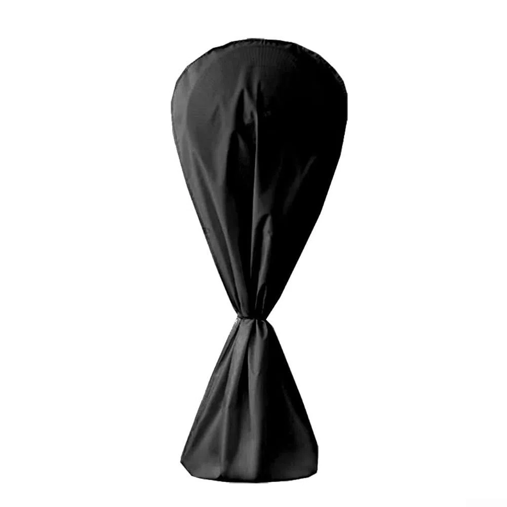 Cubierta para ventilador de pedestal de tela Oxford 210D, cubierta protectora para ventilador de suelo, cubierta impermeable para ventilador de polvo, 145 x 75 cm