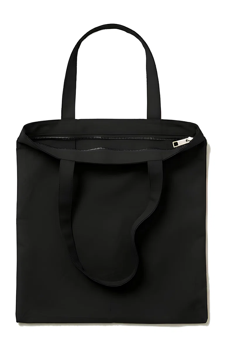 Pack De 1/3/9 Bolsas de Tela Con Cremallera, BEIG/NEGRO 35X40+30CM Gruesa 12A – Tote Bag De Calidad Premiun Reutilizable para Universidad, Trabajo, Compras y DIY