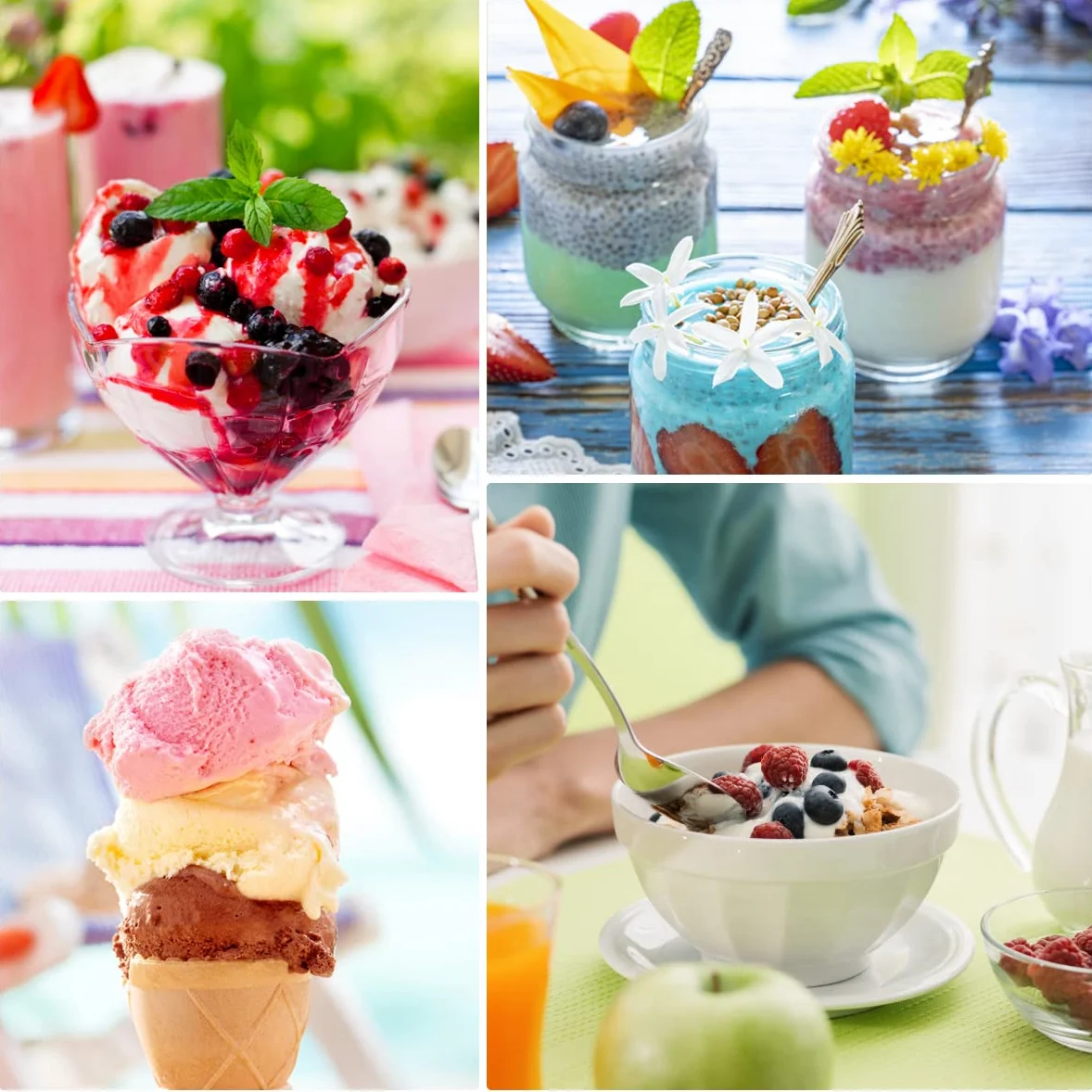 Plato para hacer rodillos de helado con 2 espátulas, placa para hacer sus propios rollos de helado, Máquina de helados, heladora para sorbete, yogur helado, gelato
