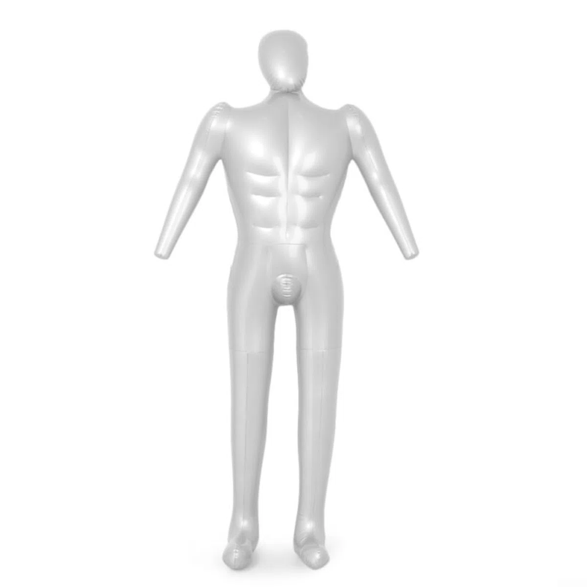 Maniquí inflable masculino, exhibición de cuerpo completo modelo de torso simulado PVC Material Tienda de ropa Exposición al por menor 168Cm Altura