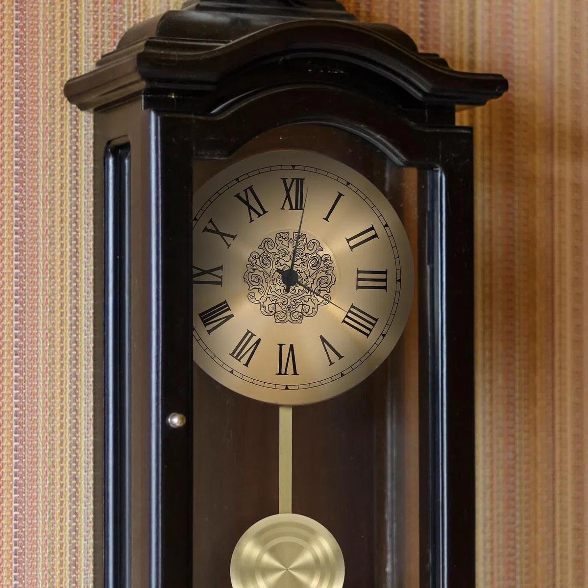 Esfera de Reloj de Aluminio para Reemplazo Disco Redondo y Bordes Suaves, Adecuado para Relojes de Pared de Salón y Proyectos de Bricolaje