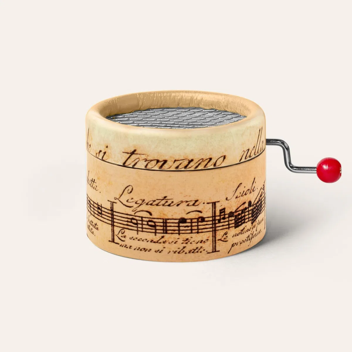 Genérico Caja de Música de Manivela – La Vie en Rose | Regalo Original Vintage para Cumpleaños, Aniversario o Detalle Especial