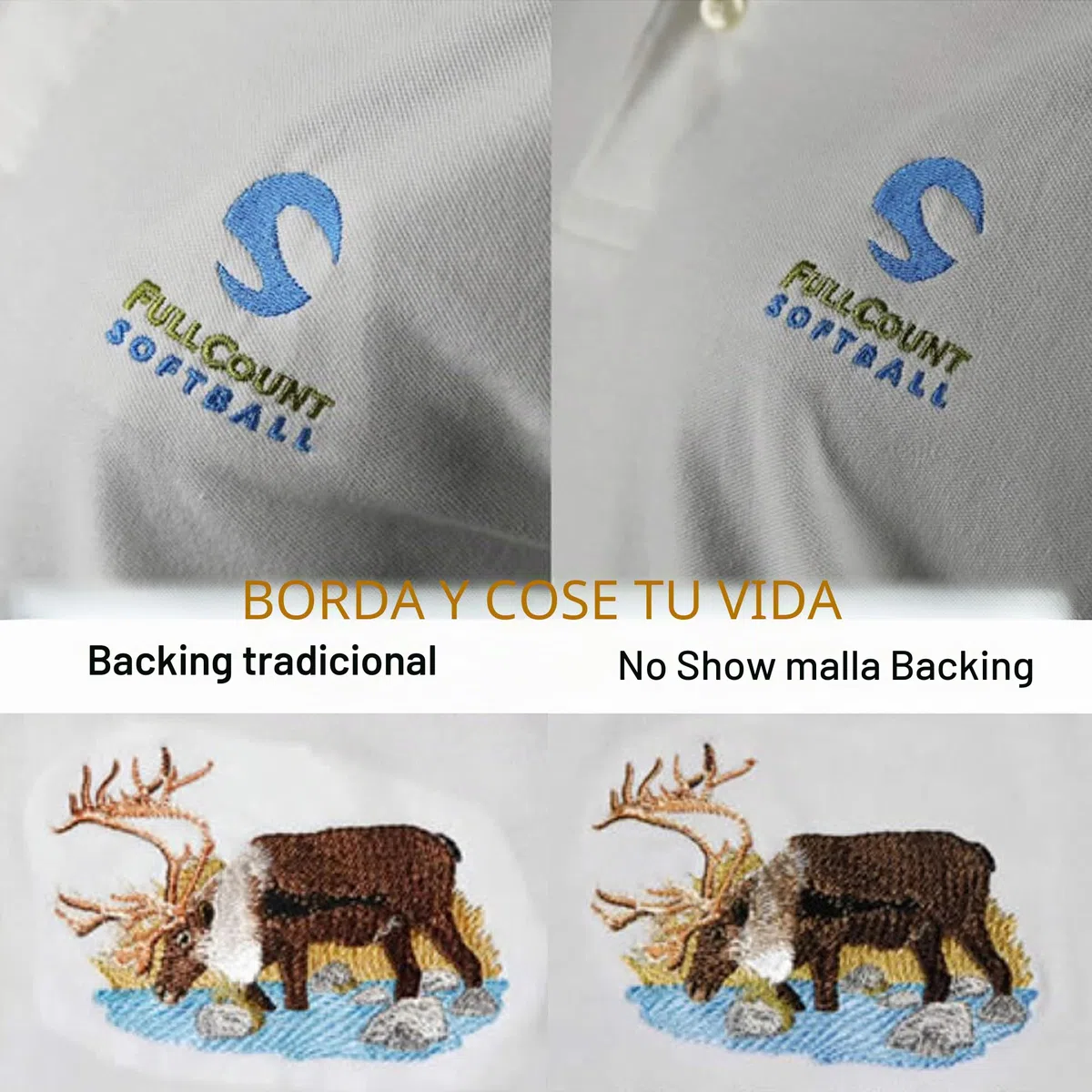 New brothread No Show Mesh (Malla Invisible) Estabilizador de bordado - 10"x10Yd (25cmx9M) Rollo - Peso Ligero 50gm (1.8oz) - Cortar en varios tamaños Para bordado a máquina y costura a mano