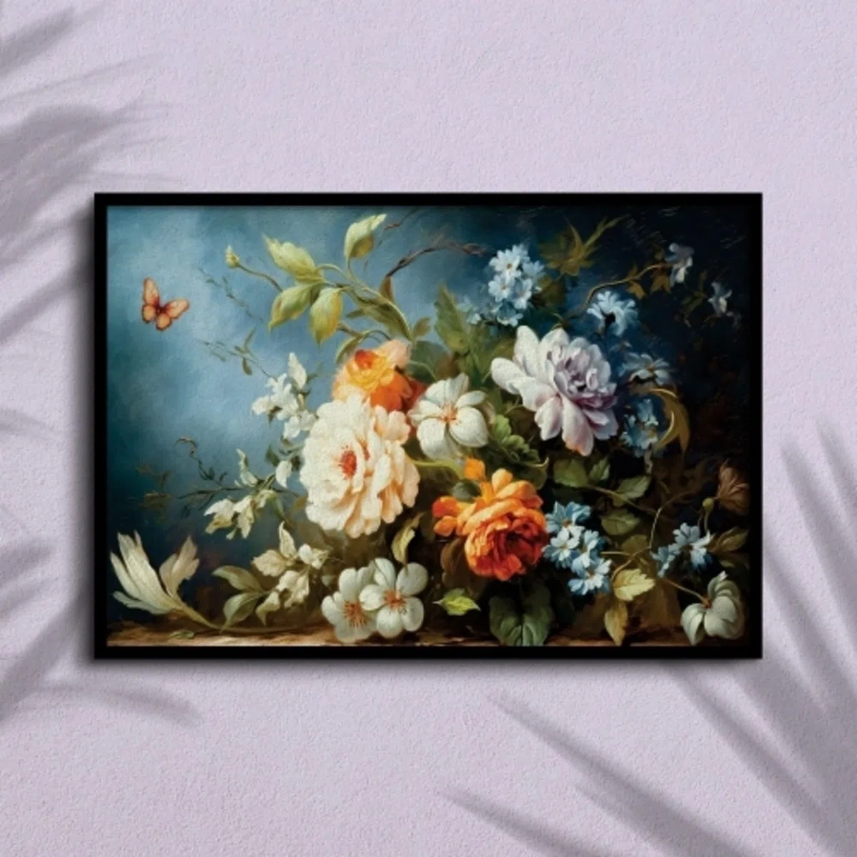Papel de arroz Ramo Azul, 29 x 40cm (1pc) - para Muebles Póster Decoupage by CRAFT KREATIVELY