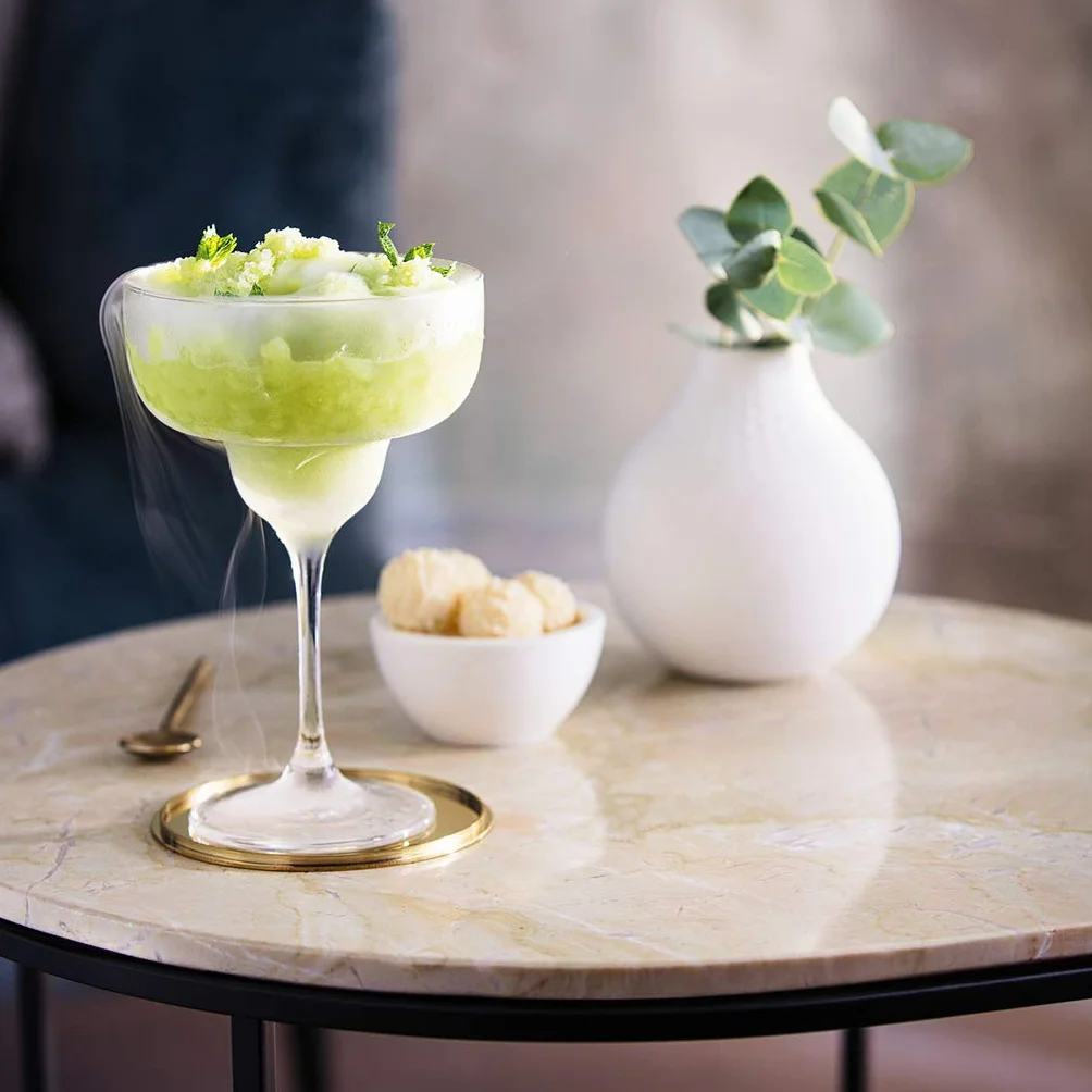 Villeroy & Boch – Purismo Copa Martini Juego de 2 Claro, Apto para Lavavajillas, Vasos de Cristal, Vasos de Octeles, Copas de Coctel, Vidrio de Cristal