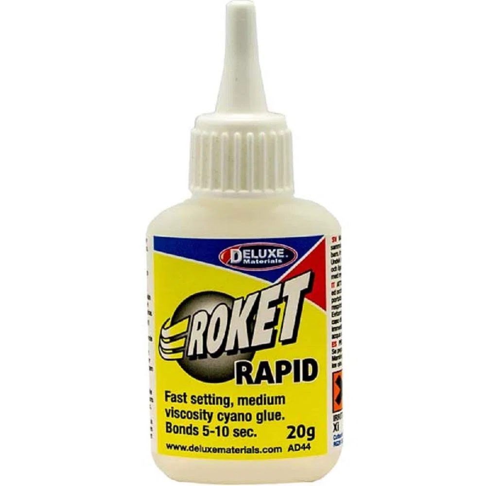 Roket Cyanoacrylate Range - Rapid 20g