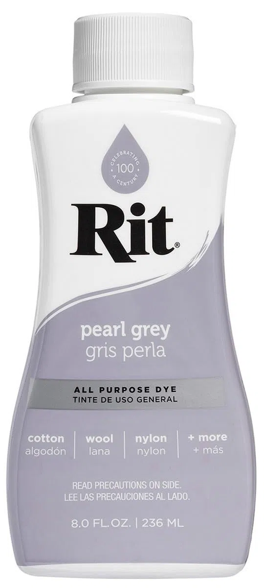 Rit - Tinte líquido multiusos gris perla, 236 ml