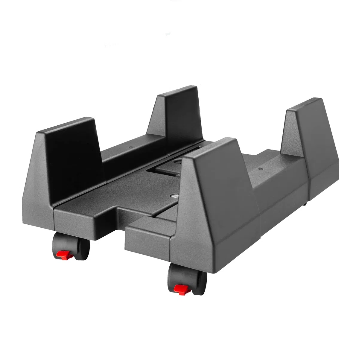 Soporte para Torre de Ordenador, Soporte para CPU, Transporte para Torres de PC, regulable entre 10,5 cm y 23cm de ancho, Fabricado en España