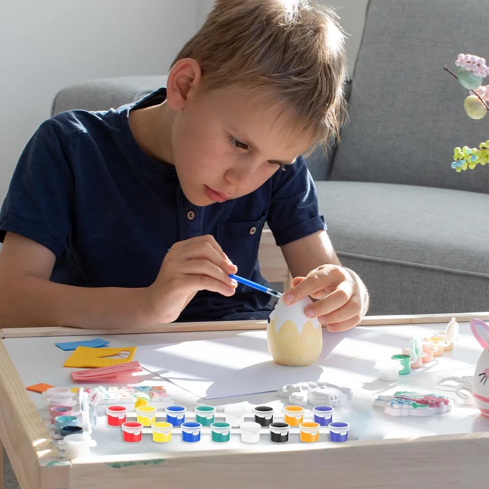 200 Botes de Pintura Vacíos 5ml 25 Tiras Almacenamiento Pintura de Plástico Mini Recipientes de Pintura Vacio con Tapa para Aulas Escuelas Pintura y DIY Manualidades