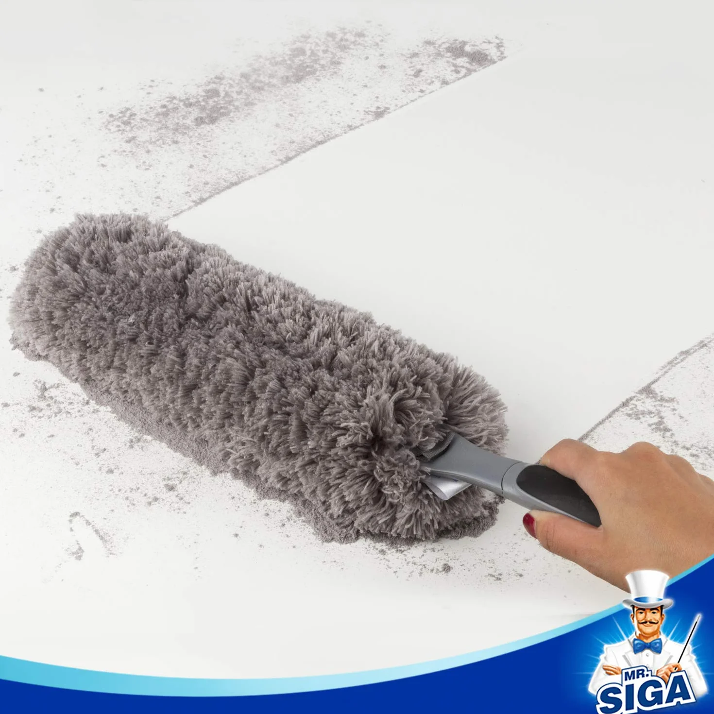MR.SIGA Microfiber Duster, Plumero Lavable para Limpieza