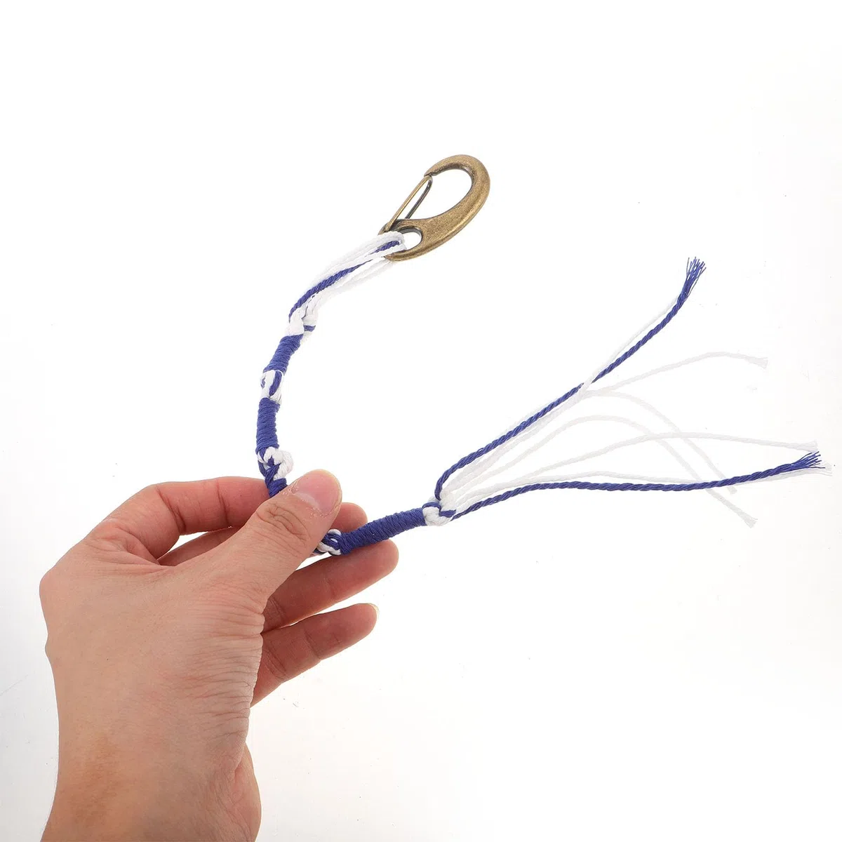 4 borlas Tzitzit para Talit judío (Manto de oración), Accesorios Azules y, Amuleto de bendición hebrea, Borla Tradicional para Hombre y Mujer.