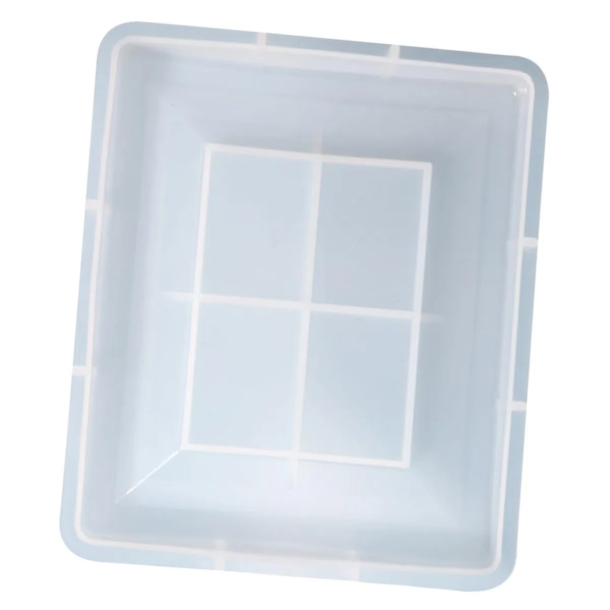 EXCEART Molde de Silicona para Marco de Fotos Diy, Molde Rectangular Grande Transparente, Resistente y Reutilizable, para Manualidades Creativas, Artesanía en Resina Epoxi, Uso Artístico