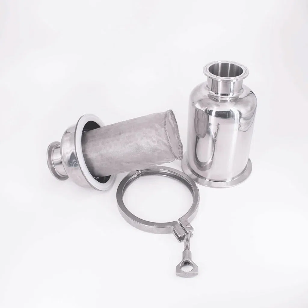 1 colador de filtro en línea de 32 mm, 304ss, ideal para elaboración de cerveza, lácteos y uso farmacéutico (malla 400)