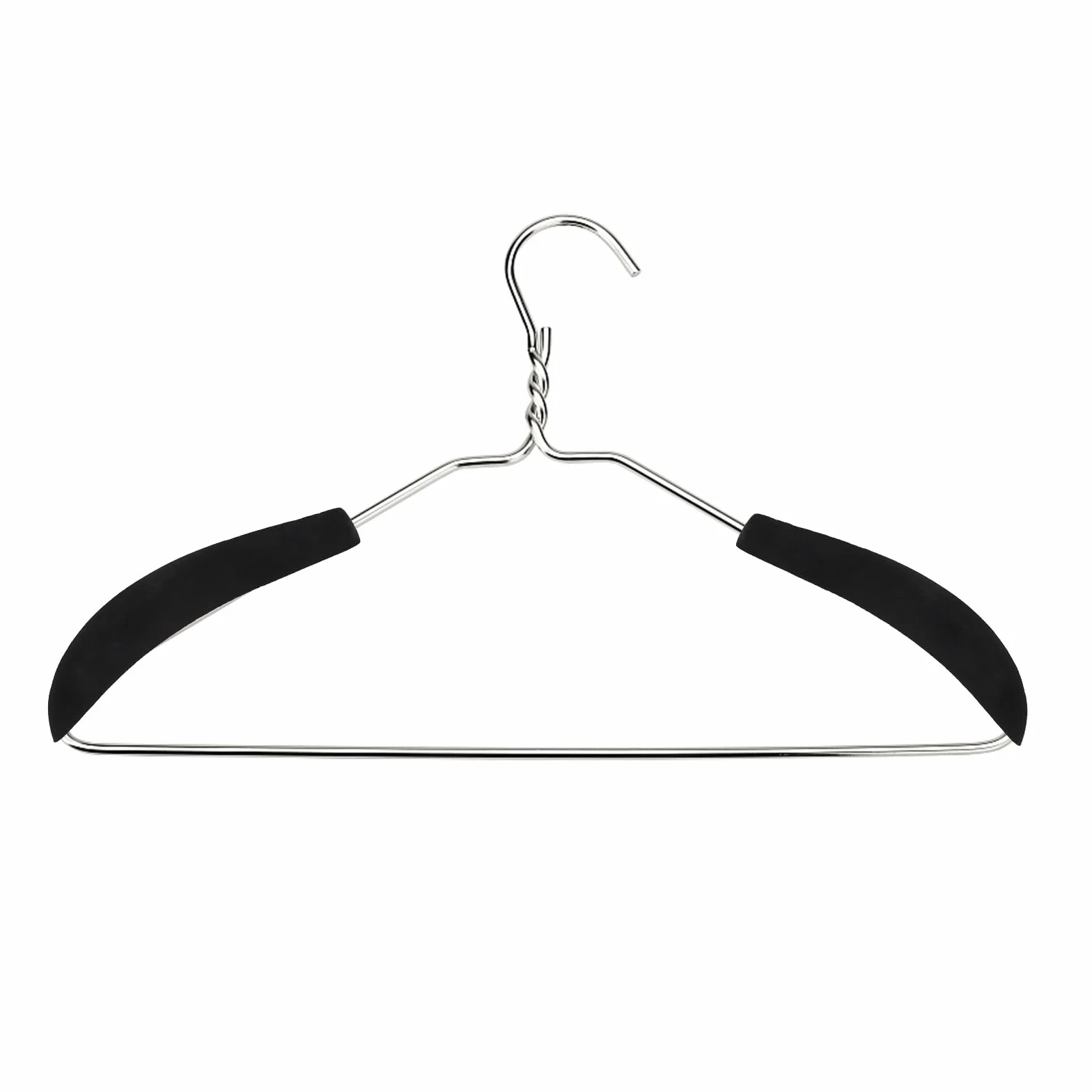 Alipis 10 Hombreras para Perchas De Ropa Soporte De Hombro Terciopelo Antideslizante 5.51X1.77X1.18 Pulgadas para Suéteres Trajes Y Prendas Delicadas Organización De Armario
