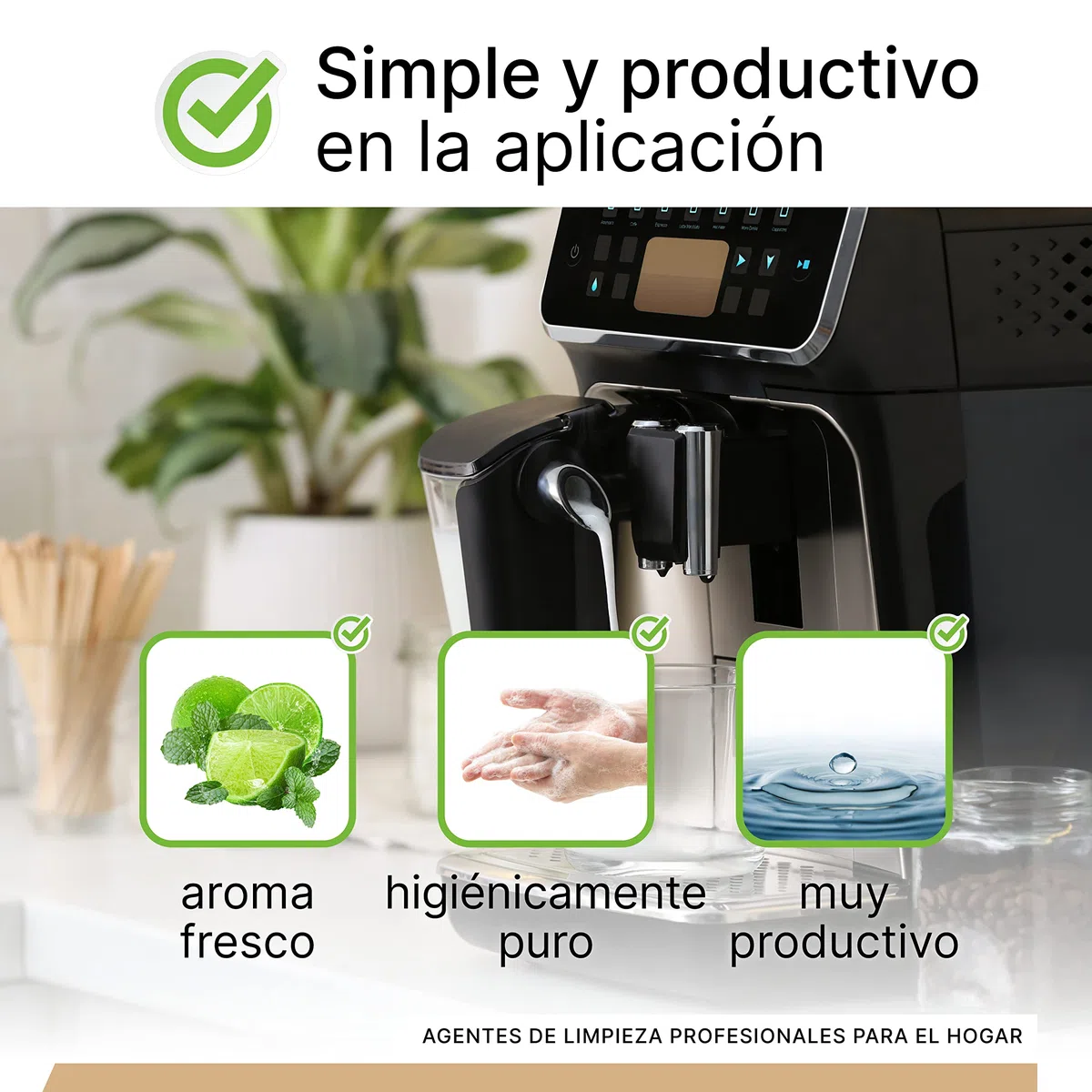 BiOHY Pastillas de limpieza para cafeteras automáticas (25 Tabs) | Todas las marcas | Mejor aroma y larga vida de los aparatos (Reinigungstabletten)