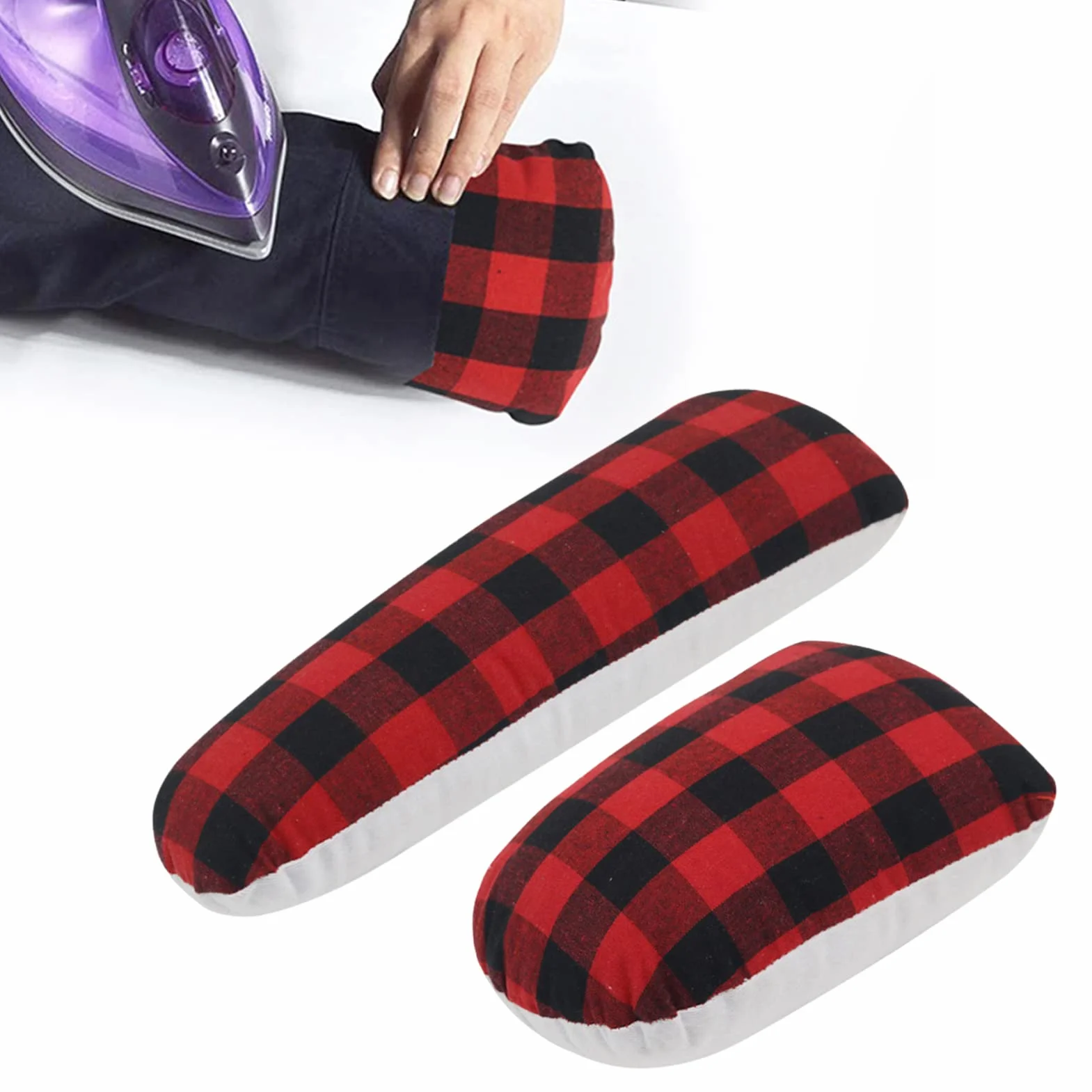 Prensado de manga, Soporte de jamón de planchado, Soporte de jamón de costura, aislamiento térmico almohadilla de planchado, tabla de planchar de aislamiento térmico, accesorio de prensado para