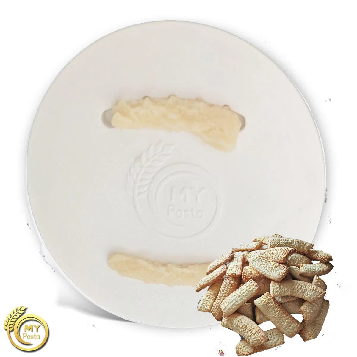 MY PASTA - ÑOquis De Patata 13 Mm - Accesorios Para Pasta Maker - Pasta Disc Compatible Con Pasta Maker Avance - Matrices Pastadisc Para Pasta Casera