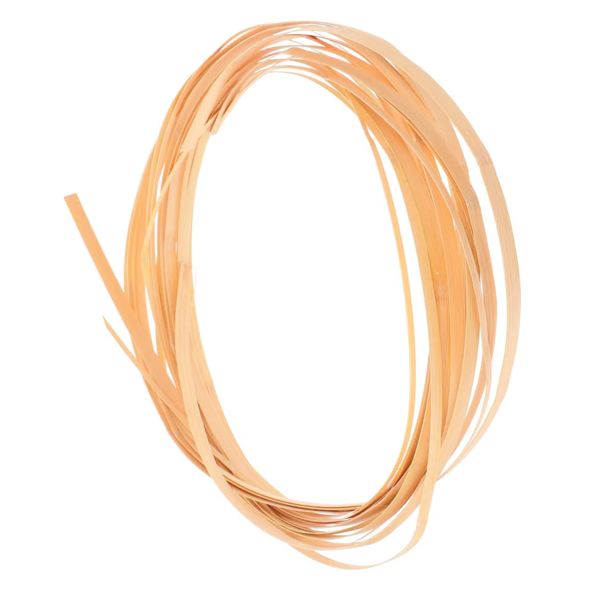 OFFIGAM 4 Rollos de Tiras de Madera Beige Flexibles y Fáciles de Moldear para Decoración Rústica de Bodas y Manualidades Artesanales