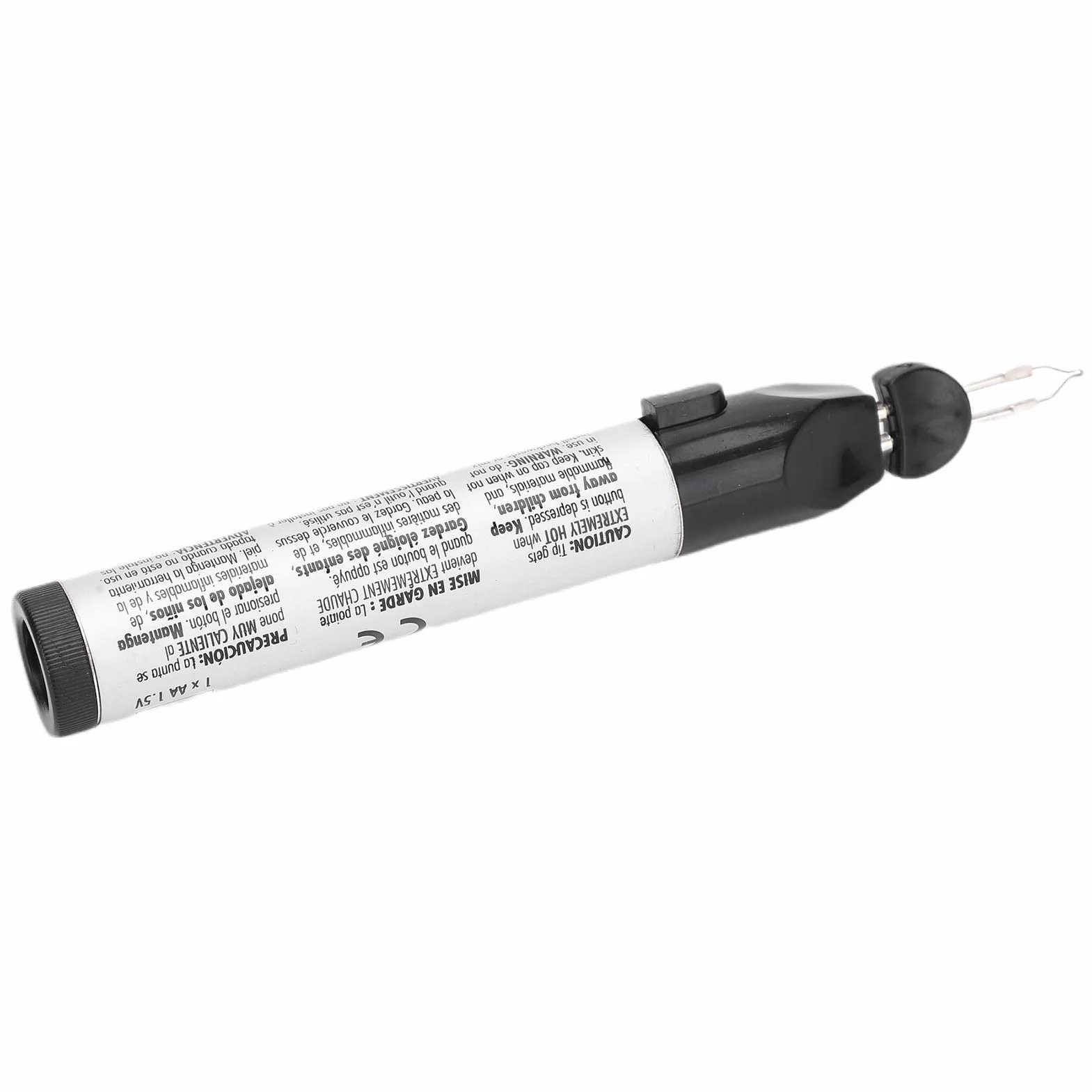 Bolígrafo para Hilo de Cera, Herramienta Portátil de Tungsteno con Indicación de Seguridad, para Quemar Hilo de Calor Rápido, Rotura de Hilo y Transferencia