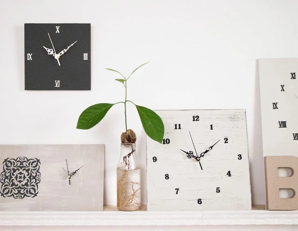 INNSPIRO Kit manecillas Reloj Aluminio Dorado 76 y 52mm. 25u., para Crear Relojes únicos, Manualidades y Scrapbooking